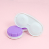 Anti-scratch Embossed Contact Lens Case For Travel