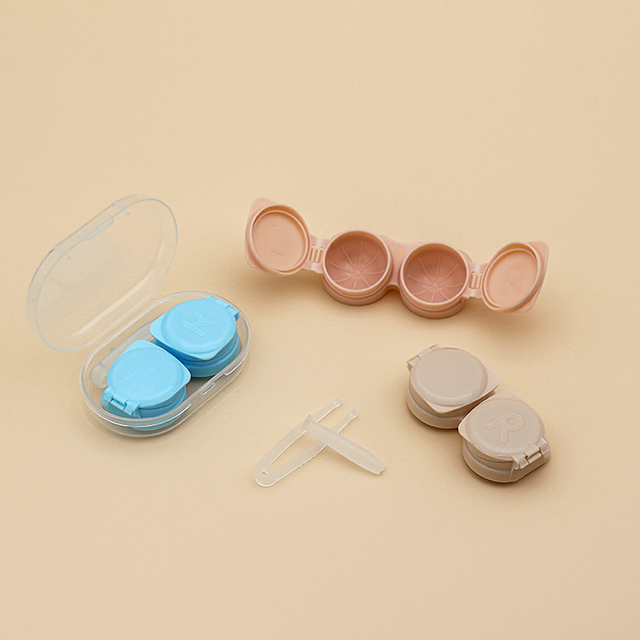 Air-tight Flip-top Contact Lens Kit Protection Case