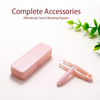 High Quality Pink Plastic contact lenses inserter for Home