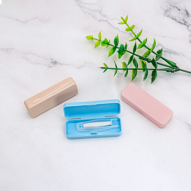 High Quality Pink Plastic contact lenses inserter for Home