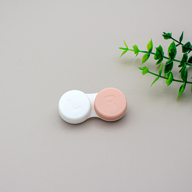 Lightweight Screw-top Contact Lens Case For Travel