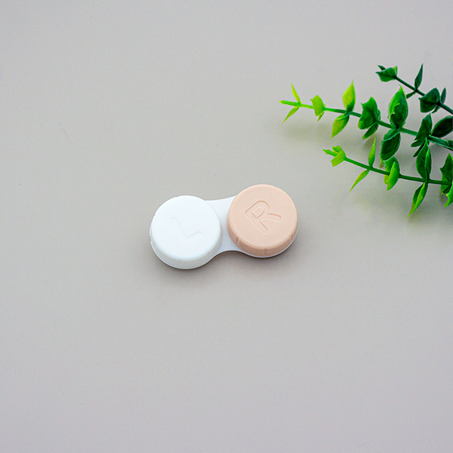 Lightweight Screw-top Contact Lens Case For Travel