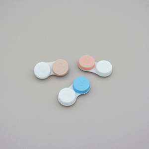 Lightweight Screw-top Contact Lens Case For Travel
