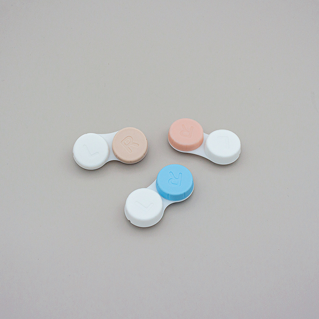 Lightweight Screw-top Contact Lens Case For Travel