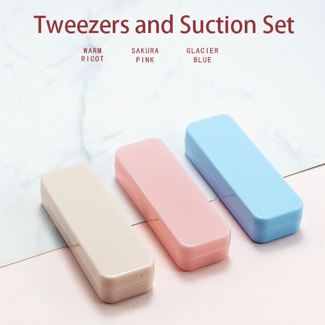 High Quality Pink Plastic contact lenses inserter for Home