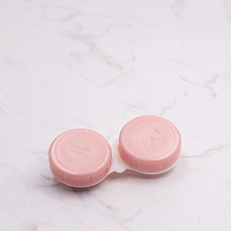 3pcs Contact Lens Case Waterproof Frosted Contact Lens Kit Replacement Case