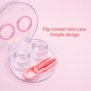 High transparent contact lens companion box