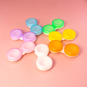 Leakproof Embossed Home Use Contact Lens Case