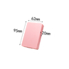 3pcs Contact Lens Case Waterproof Frosted Contact Lens Kit Replacement Case