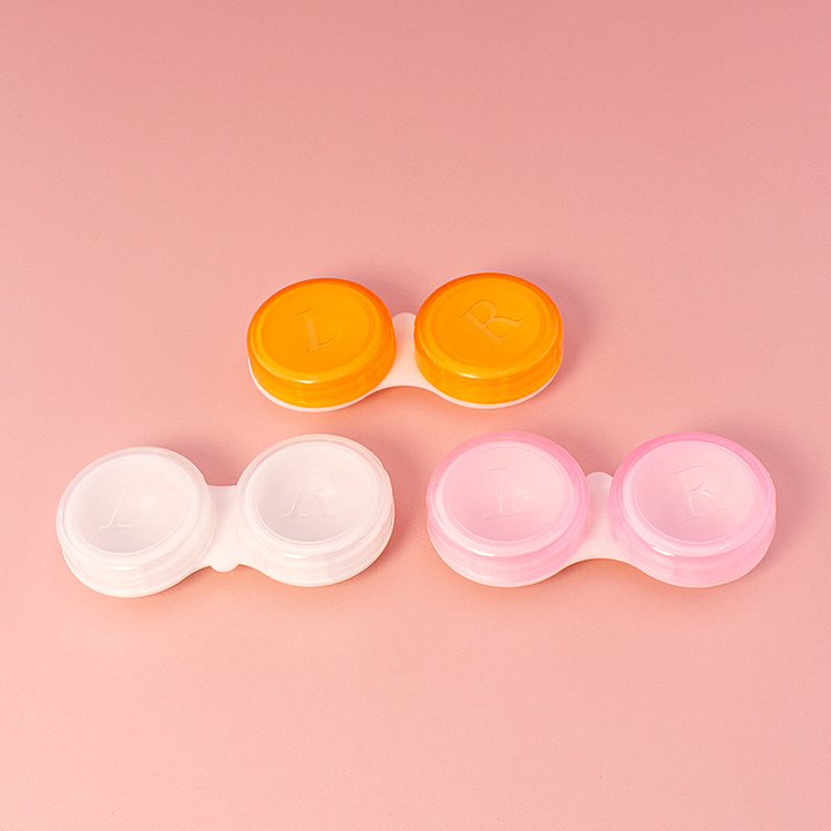 Leakproof Embossed Home Use Contact Lens Case